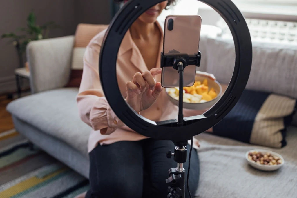 Ring Light with Tripod – Professional Lighting for Content Creators