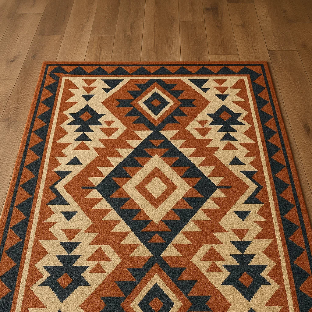 Boho Geometric Rug