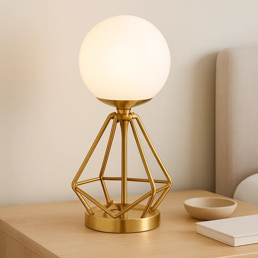 Gold Metal Table Lamp
