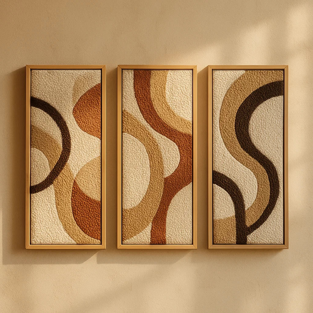 Abstract Wall Art Set (3 pcs)