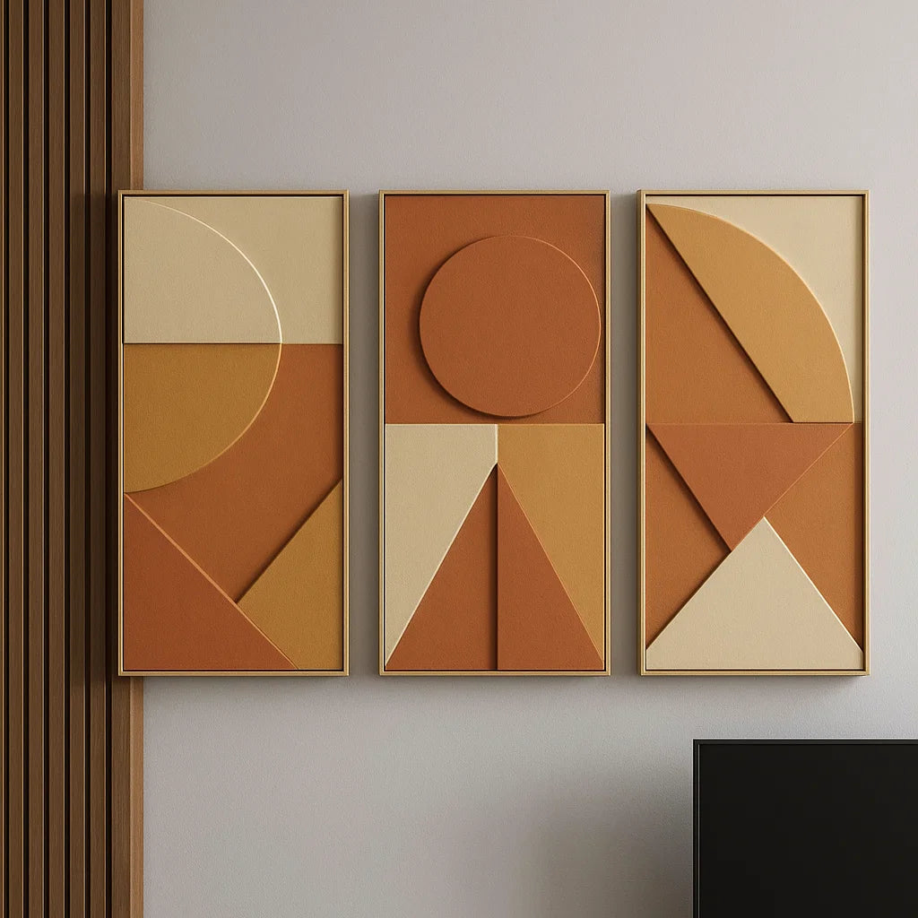 Abstract Wall Art Set (3 pcs)
