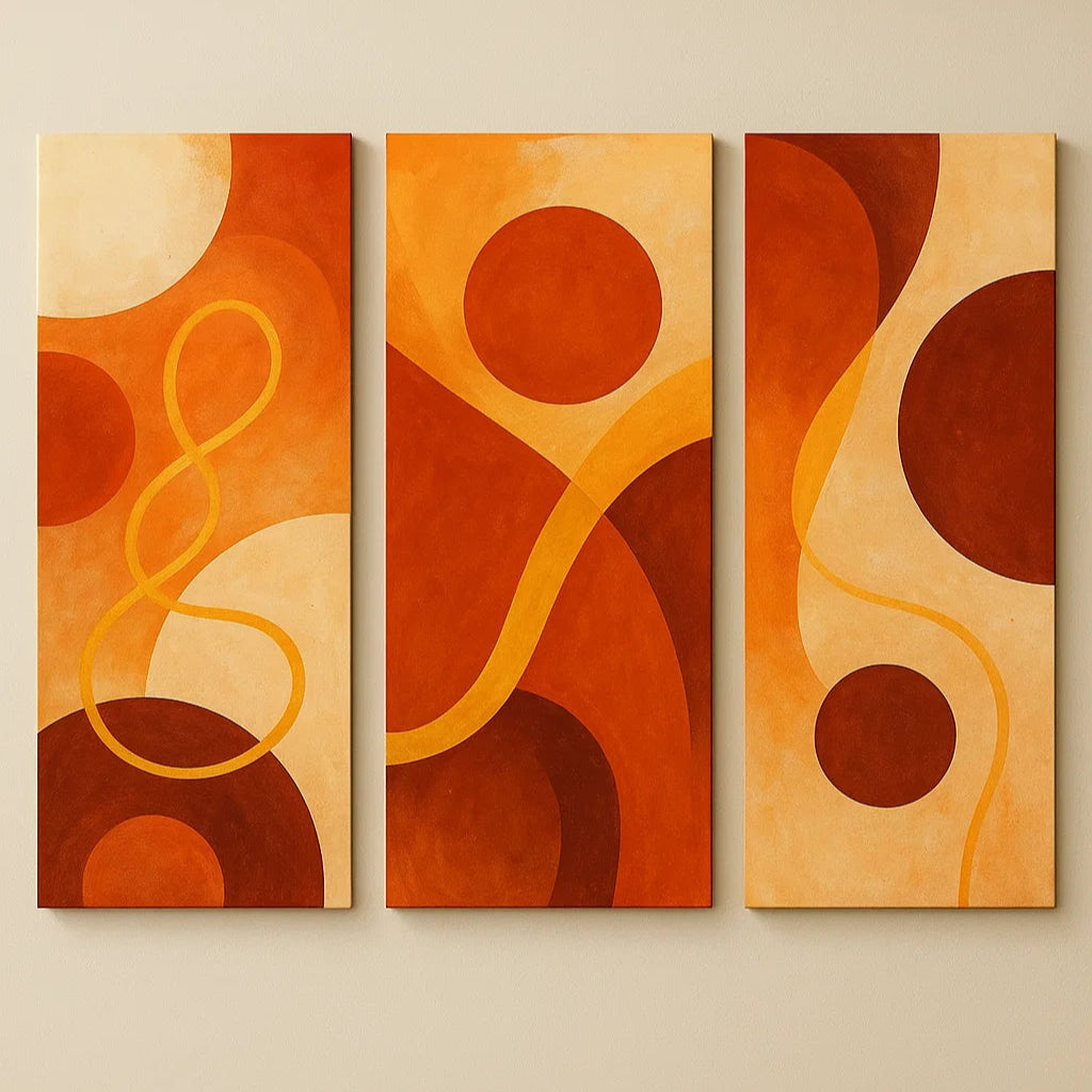 Abstract Wall Art Set (3 pcs)