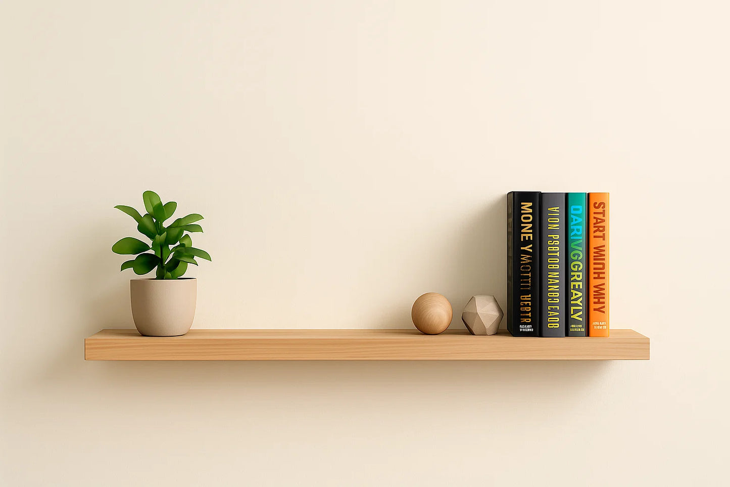Floating Wooden Shelf